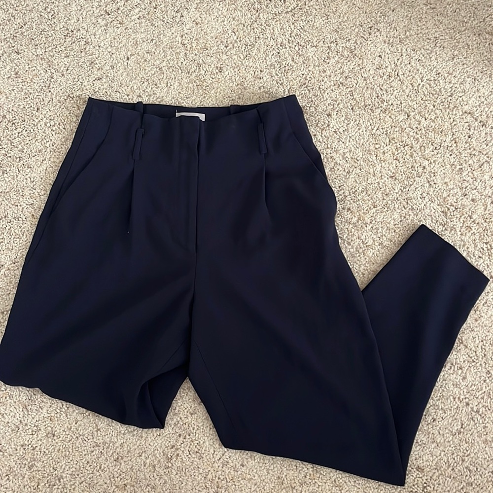 H&M High Rise Dress Pants Straight